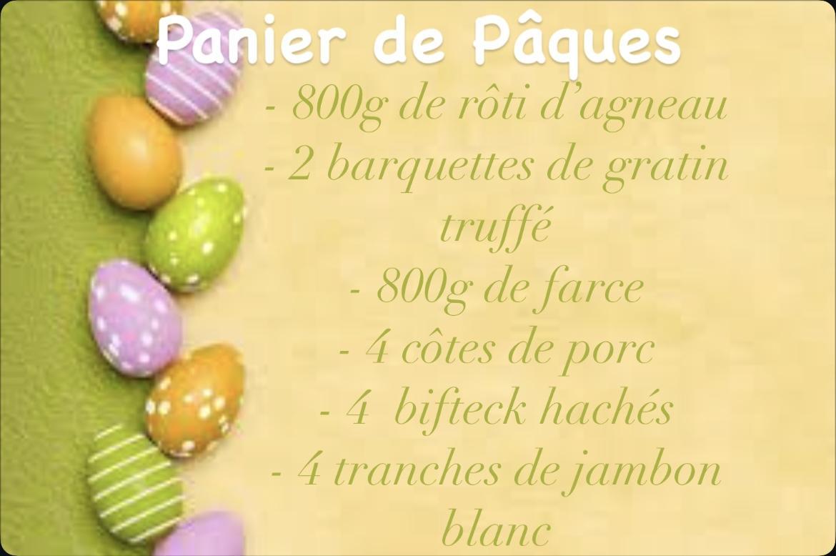 Panier de Pâques 60€